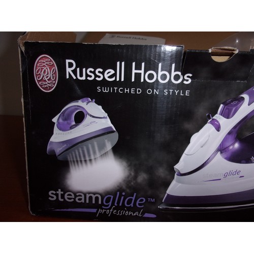 37 - Russell Hobbs Iron in box Working