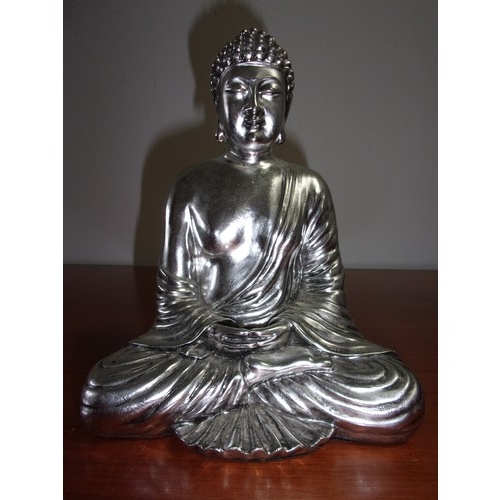 41 - Seated Composite Buddha 20cm Tall