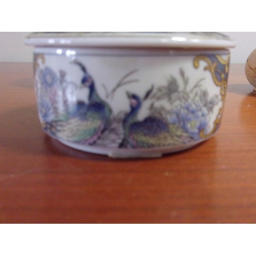 43 - 3 interesting Trinket Pots Including Limoges France