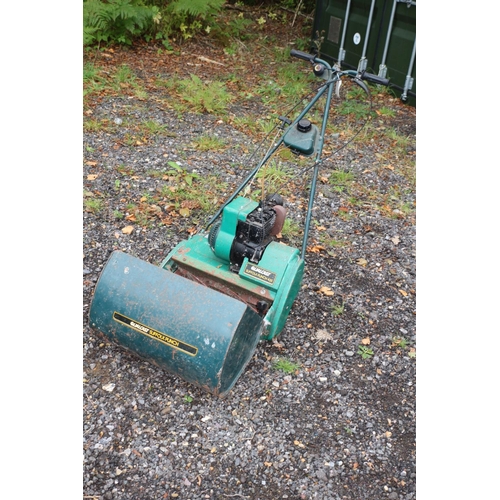 673 - Qualcast Suffolk Punch Petrol Lawn Mower - We are Informed This is Working