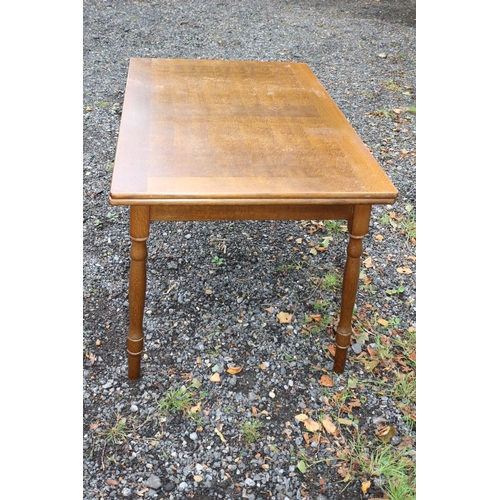 684 - 1940/50's Style Kitchen Table with Pull Out Eave Sections