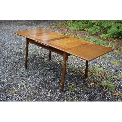 684 - 1940/50's Style Kitchen Table with Pull Out Eave Sections