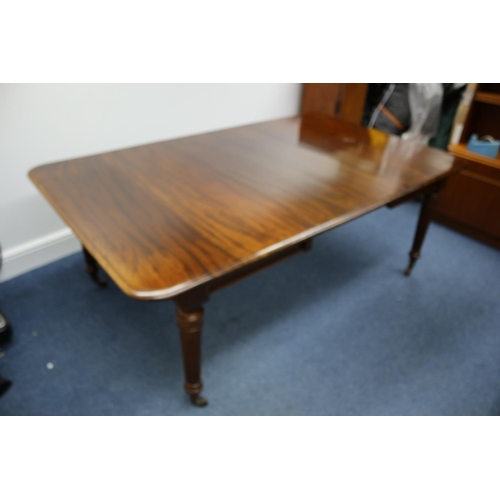 686 - Absolutely Beautiful - Fully Marked - Edwards and Roberts (Gillows) Antique Wind Out Table with 8 Ba... 