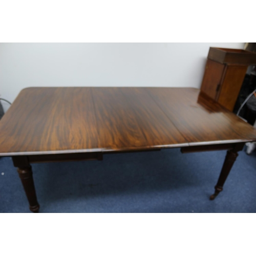 686 - Absolutely Beautiful - Fully Marked - Edwards and Roberts (Gillows) Antique Wind Out Table with 8 Ba... 