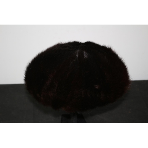 693 - Real Mink Vintage Hat