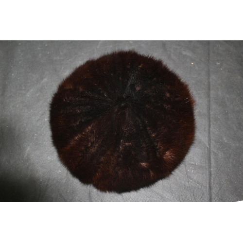 693 - Real Mink Vintage Hat