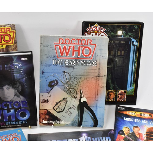 75 - Selection of Dr Who Items, to include books, unused calender, magazines and bookmarks