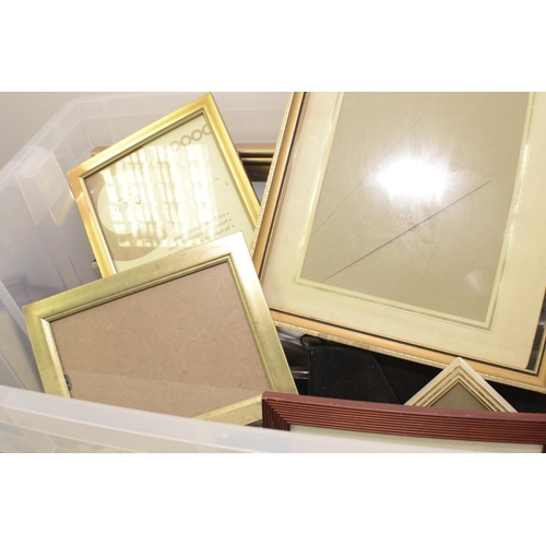 294 - A Large Selection of Photo Frames all Different sizes and styles