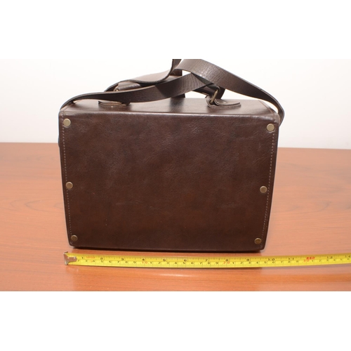 297 - An Old School Radio Bag/Case in Brown