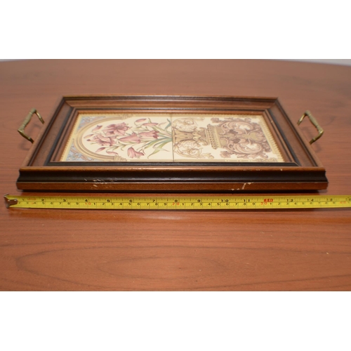 35 - Maw & Co Antique Tile Tray