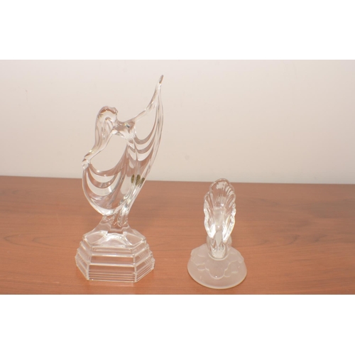 291 - A RCR Figurine of a Dancer and a Glass Squirrel