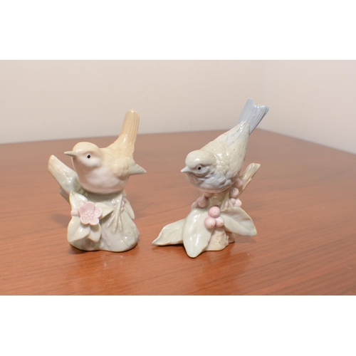 292 - A Selection of Ceramic Figures Plus birds