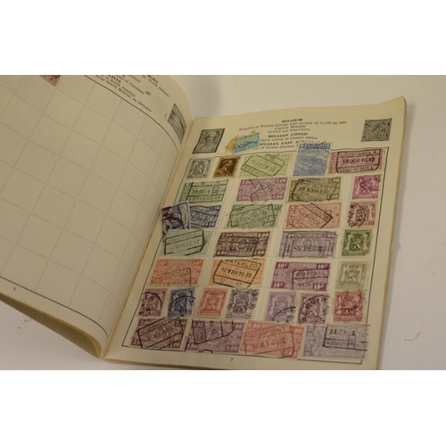 237 - Vintage Stamp Album and bag of Stamps