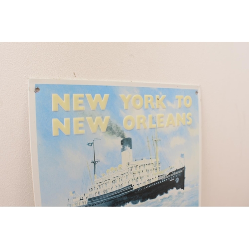 297 - Southern Pacific Tin Sign New