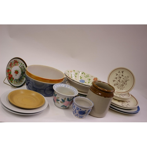 310 - A Ramage Box of plates and Bowls including Names Like Biltons, Broadhurst Plus More