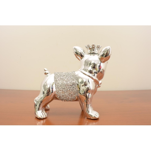 344 - Silver Bling Bulldog