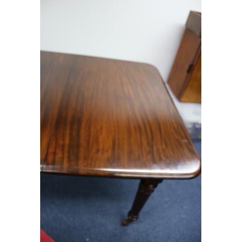 442 - Absolutely Beautiful - Fully Marked - Edwards and Roberts (Gillows) Antique Wind Out Table with 8 Ba... 