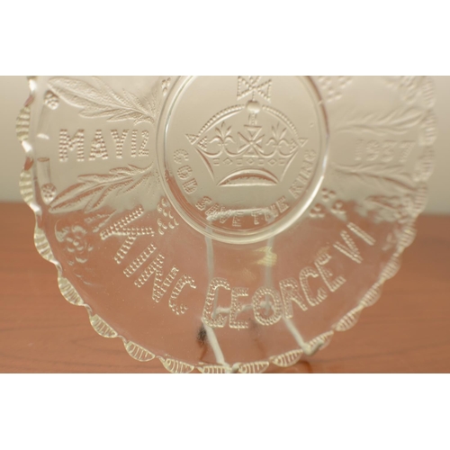 506 - A Coronation King George VI Plate Dated 12th May 1937