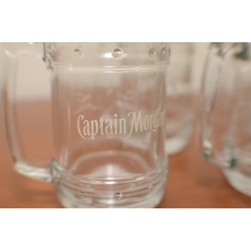 527 - 6 Captain Morgan Jug Glasses