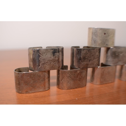 21 - 12 Metal Decorative Napkin Holders