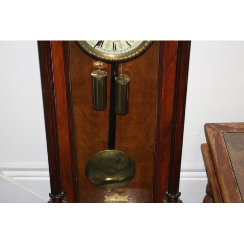 17 - 2 Weight Vienna Regulator Clock