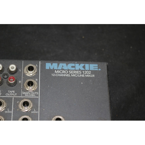 10 - Mackie Mini Mixing Desk, Believed to be Working.