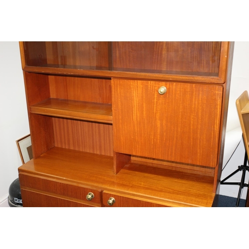 4 - Mackintosh Display Drinks Cabinet with twin glass display doors to top.