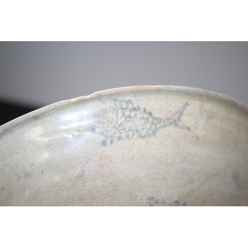 1 - Tek Sing Fish Marked Bowl with Certificate of authenticity and original auction house, Nagels,  mark... 