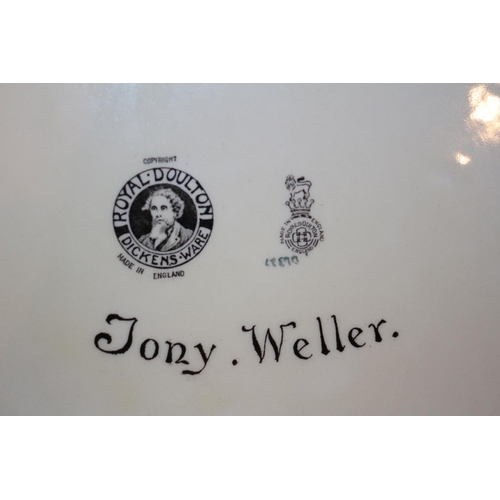 55 - Royal Doulton Noke Tony Weller Large Wall Plate