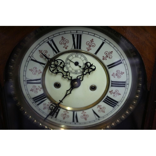 372 - 2 Weight Vienna Regulator Clock