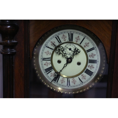 372 - 2 Weight Vienna Regulator Clock