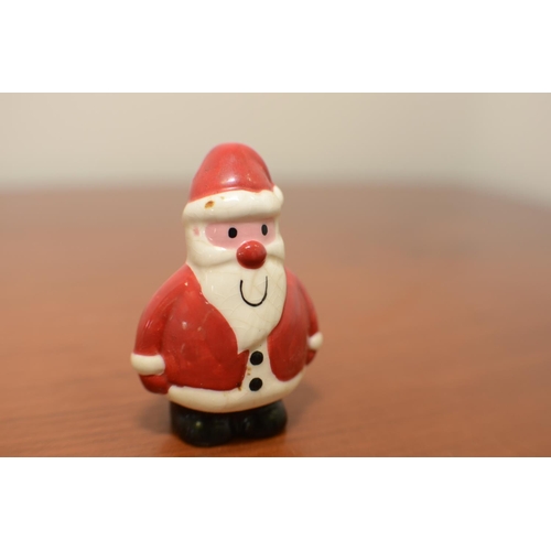 596 - Father Christmas & Snowman Salt and Pepper Set