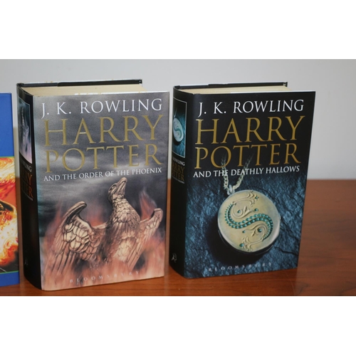 101 - Collection of Harry Potter Hard Back Books Including First Edition Plus Goblet of Fire Not First Edi... 