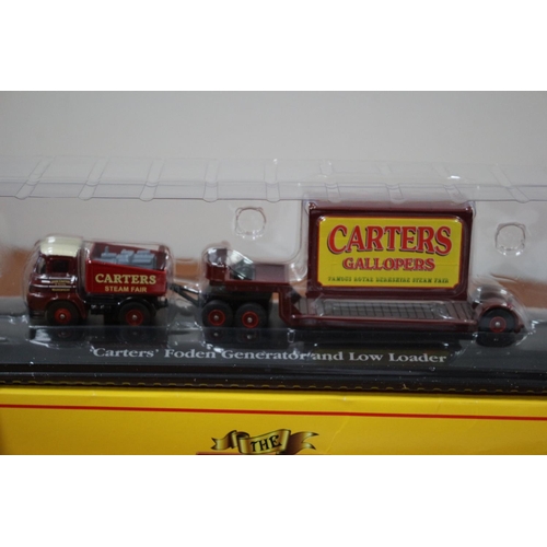 105 - Carters Foden Generator Tractor & Low Loader The Greatest Show On Earth in Box With Certificate of A... 