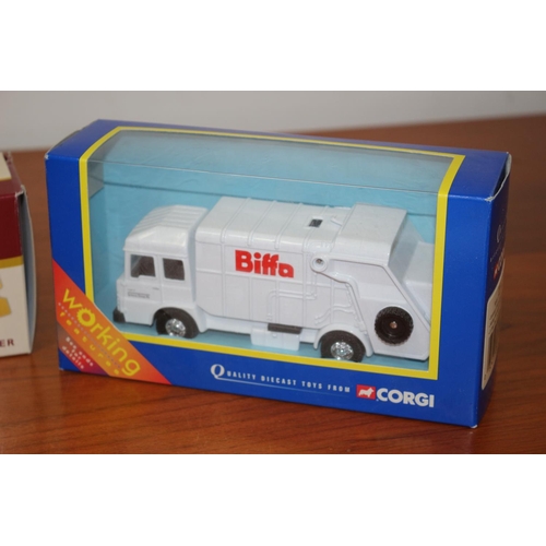 106 - A good selection Of Collectable Di-cast Boxed Vehicles Including Corgi Biffa Truck, London Bus and M... 