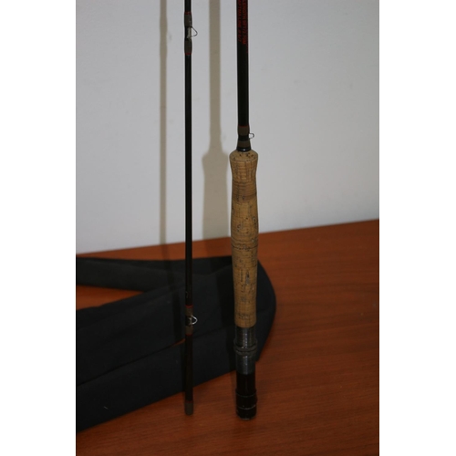 187 - Masterfly MF90 Carbon Fibre Fly Fishing Rod in Hard Tube - 9ft