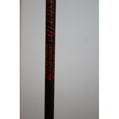 187 - Masterfly MF90 Carbon Fibre Fly Fishing Rod in Hard Tube - 9ft