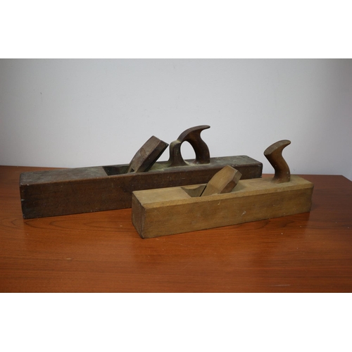 188 - 2 x Large Vintage Wood Planes