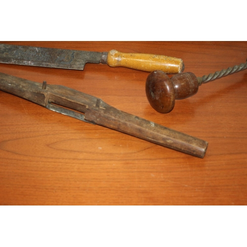 193 - Collection of Antique Wood Working Tools