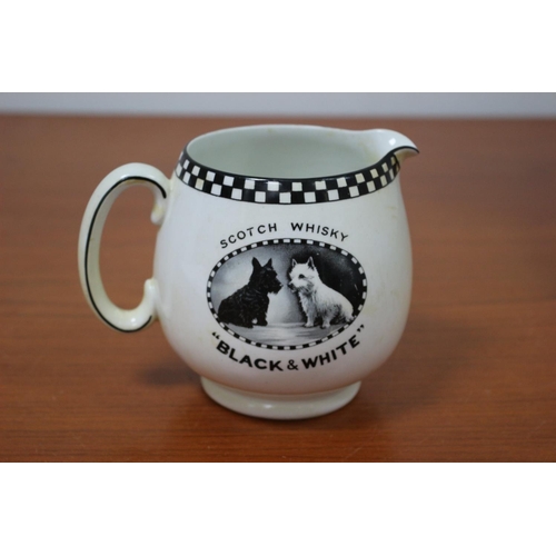 195 - Shelley Black & White Scotch Whisky Jug