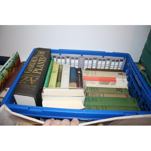 200 - 4 x Boxes of Mixed Genre Books including Vintage Books