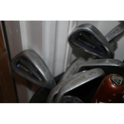 207 - Set of Good Quality Golf Clubs in Bag with Trolley