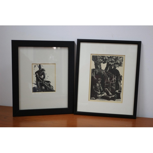 88 - 2 Original Clare Leighton Engravings dated 1937