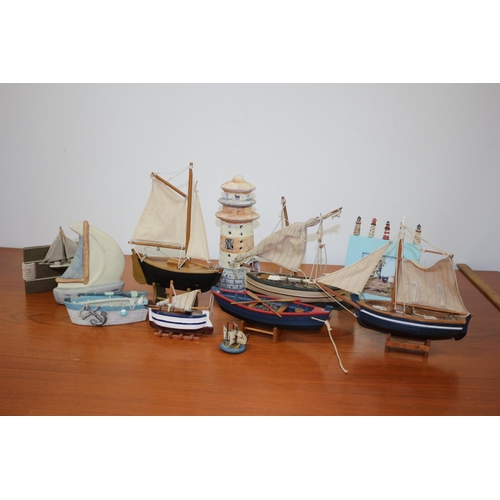 92 - A Fun Collection of Ornamental Boats