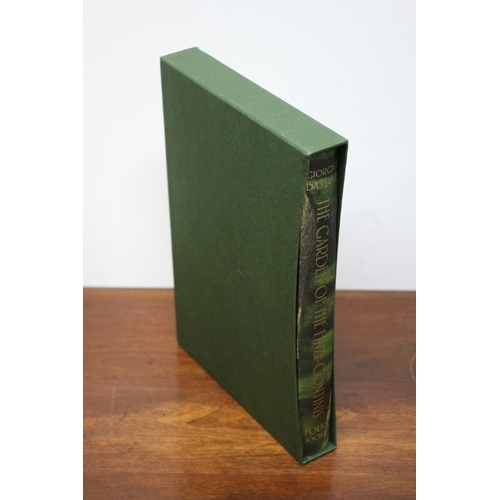 113 - Folio Society Book - The Garden of The Finzi  - Continis -G. Bassany hard cover