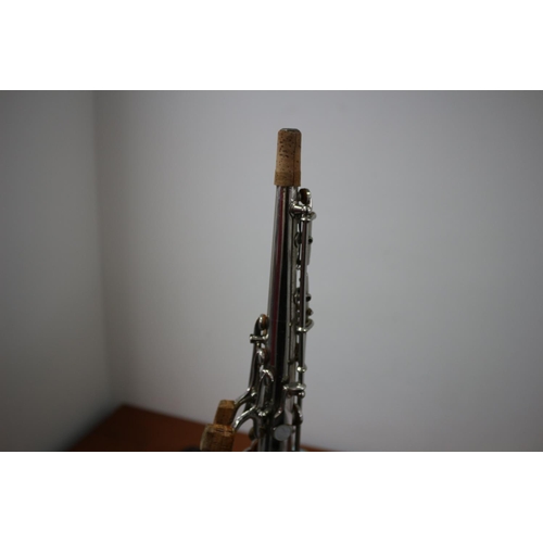 475 - Soprano Sax
Maker: CG Conn, Elkhart Indiana.
Serial: 1119954 S M178972 L
Patent: Dec 8 1914.
Two Mou... 