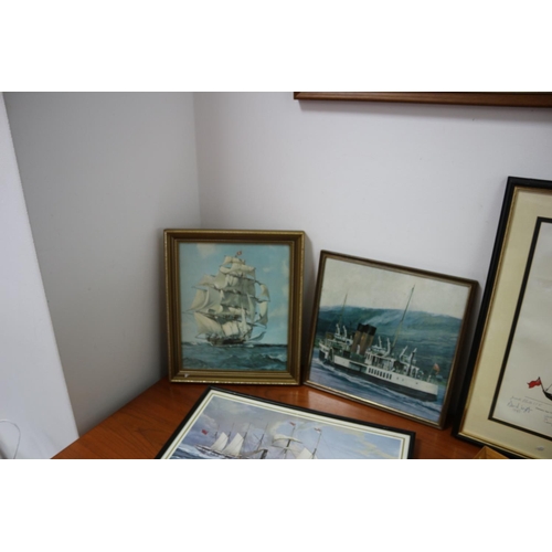 489 - RMLI Selection of Nautical themed Prints