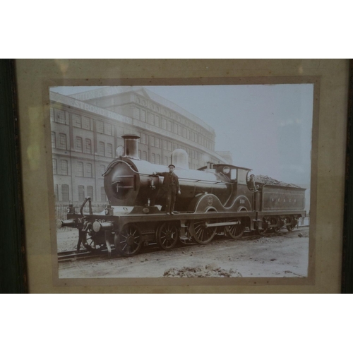 492 - RNLI Antique photo of a train