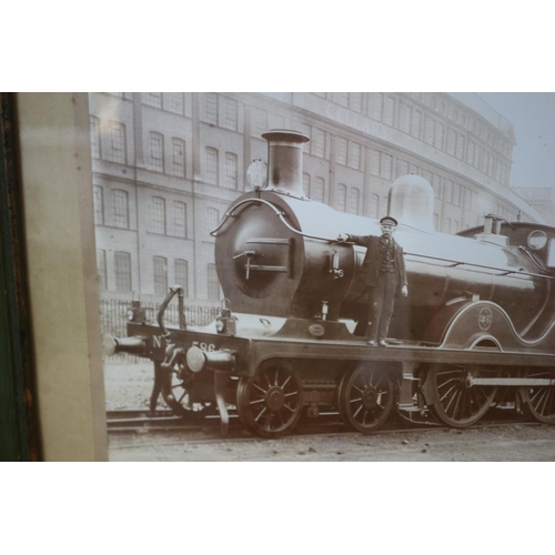 492 - RNLI Antique photo of a train