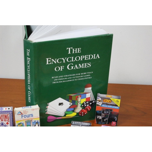 495 - A collection of card games and encyclopedia of games